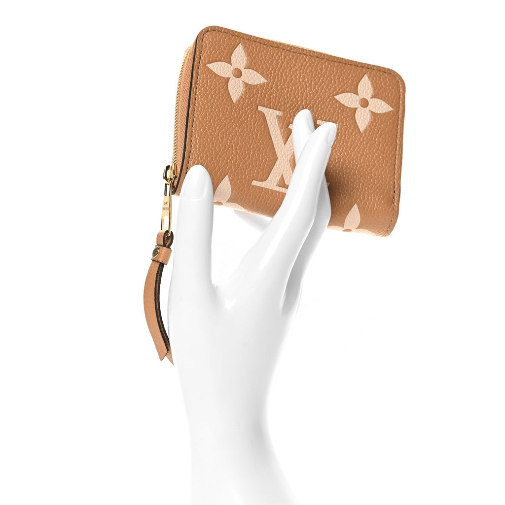 Empreinte Monogram Giant Zippy Coin Purse Arizona Creme