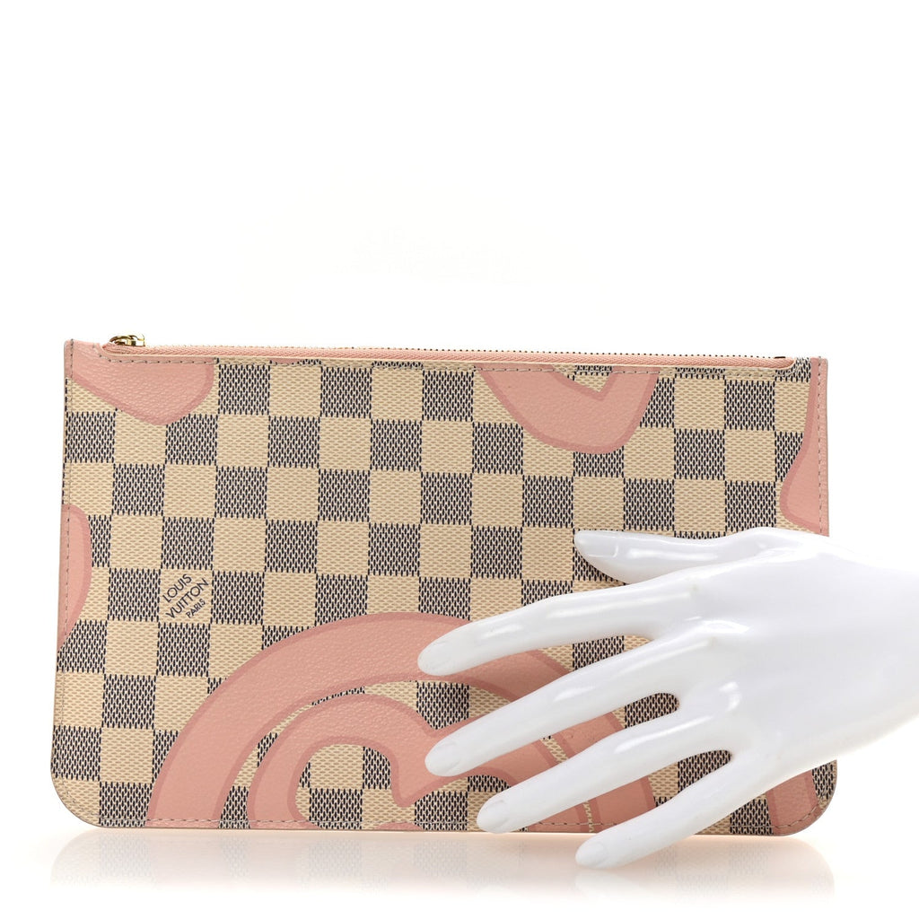 Damier Azur Tahitienne Neverfull MM GM Pochette