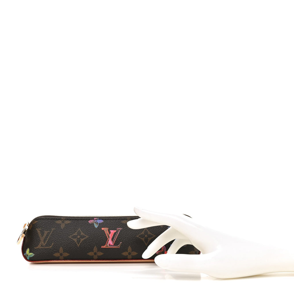Monogram Art And Craft Elizabeth Pencil Pouch Multicolor