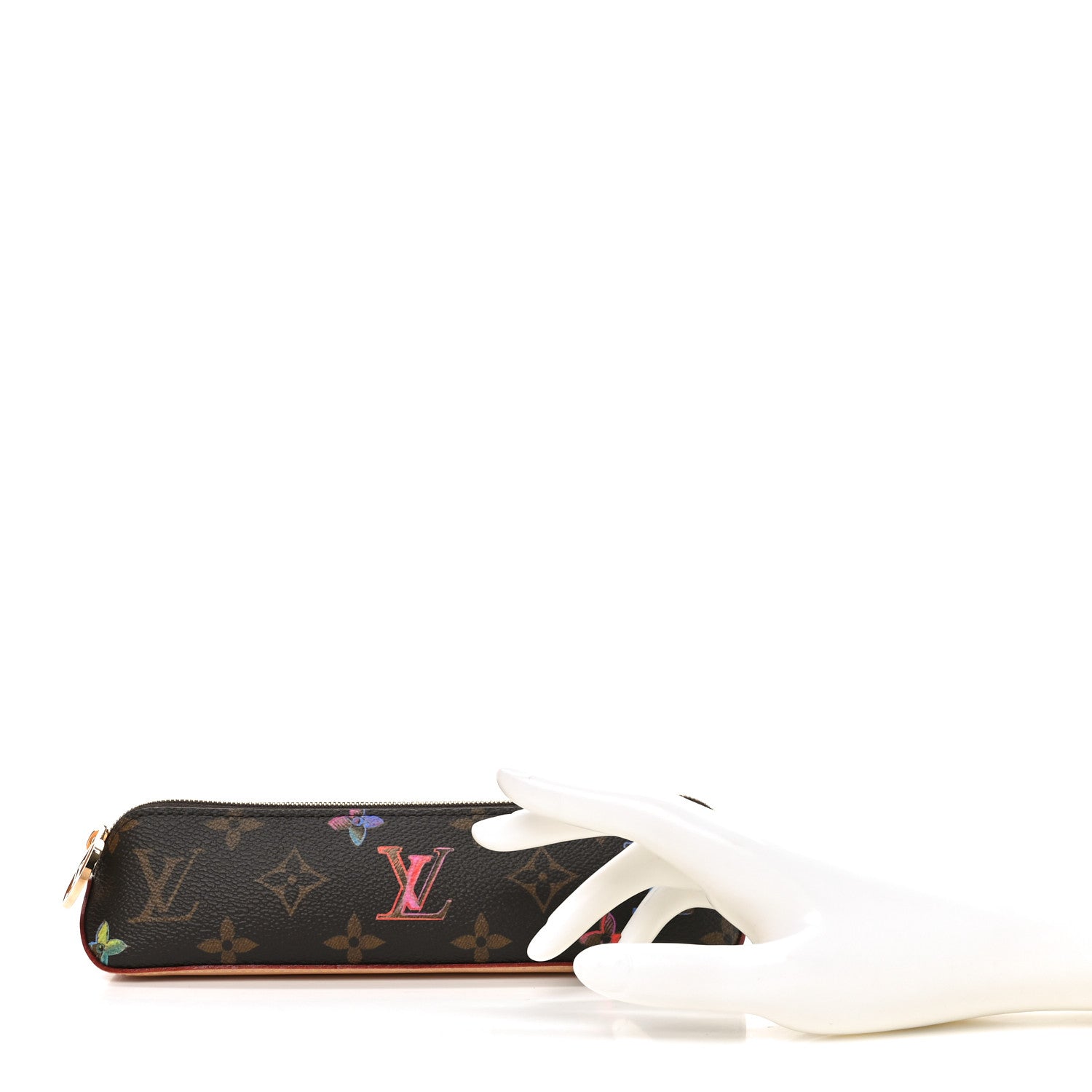 Monogram Art And Craft Elizabeth Pencil Pouch Multicolor