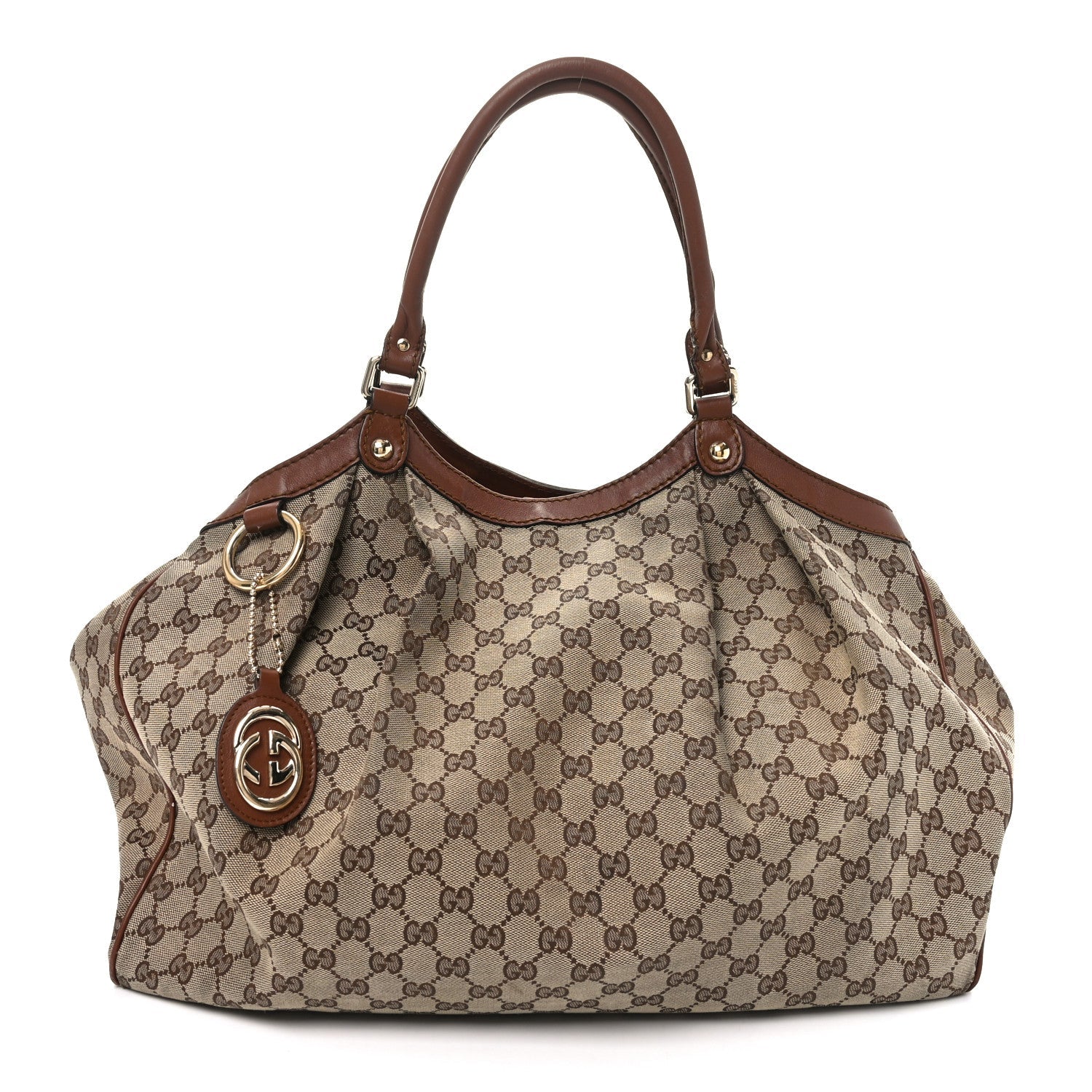 Monogram Large Sukey Tote Brown