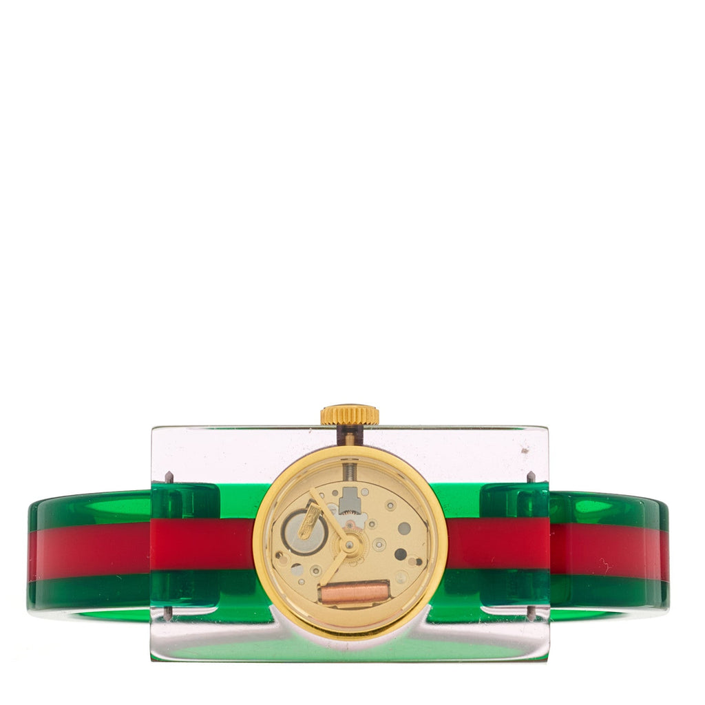 Stainless Steel Plexiglass 24mm Quartz Watch
