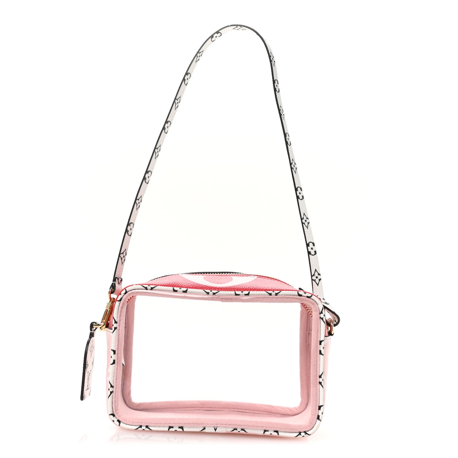 Monogram Giant Beach Pouch Rouge