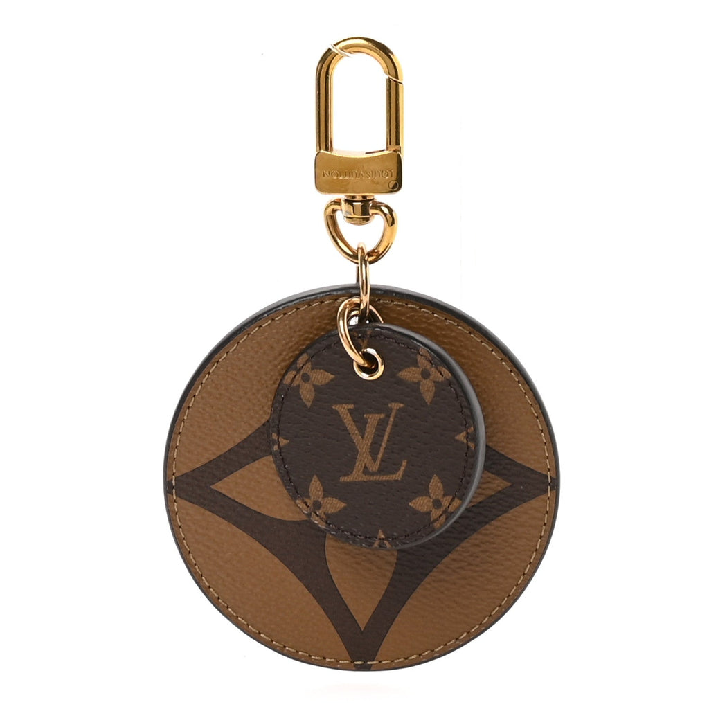 Monogram Reverse Key Holder Bag Charm