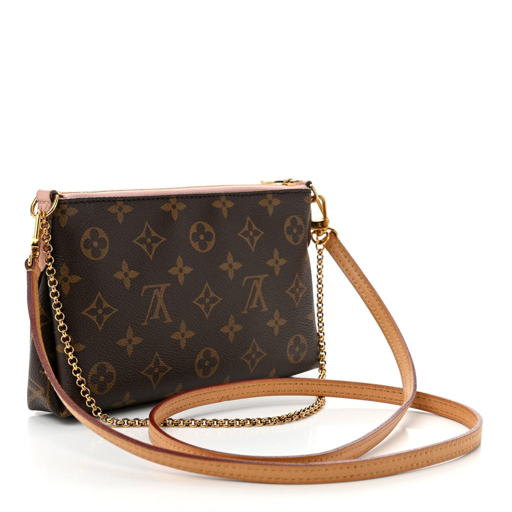 Monogram Pallas Clutch Rose Poudre