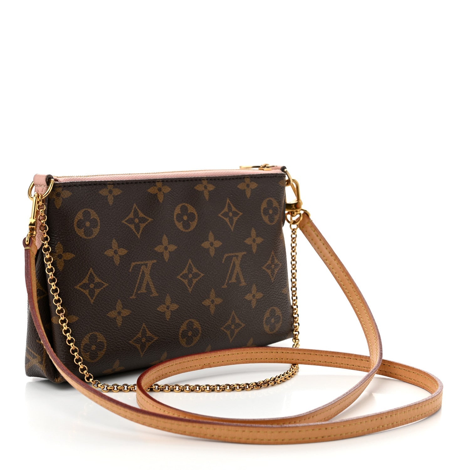 Monogram Pallas Clutch Rose Poudre