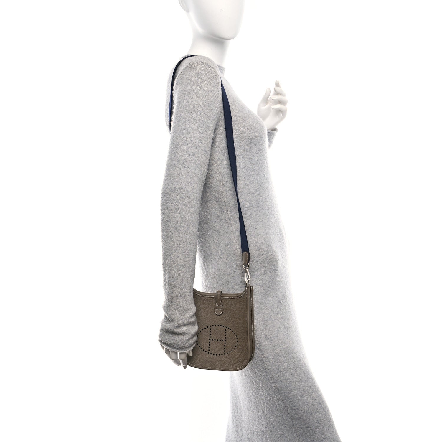 Taurillon Clemence Amazone Evelyne TPM Etoupe Bleu Indigo