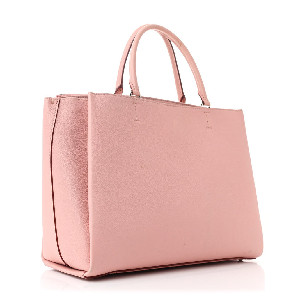 Calfskin Lockmeto Rose Poudre