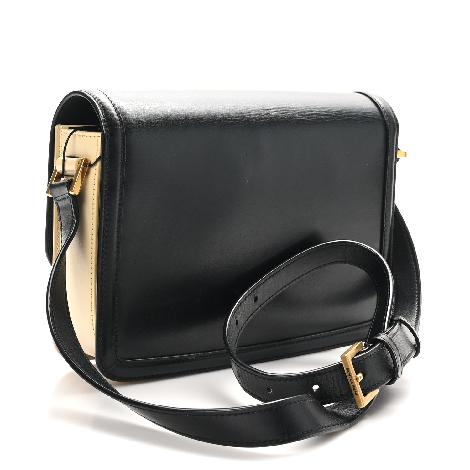 Soft UltraCalfskin Monogram Medium Solferino Satchel Black Burro