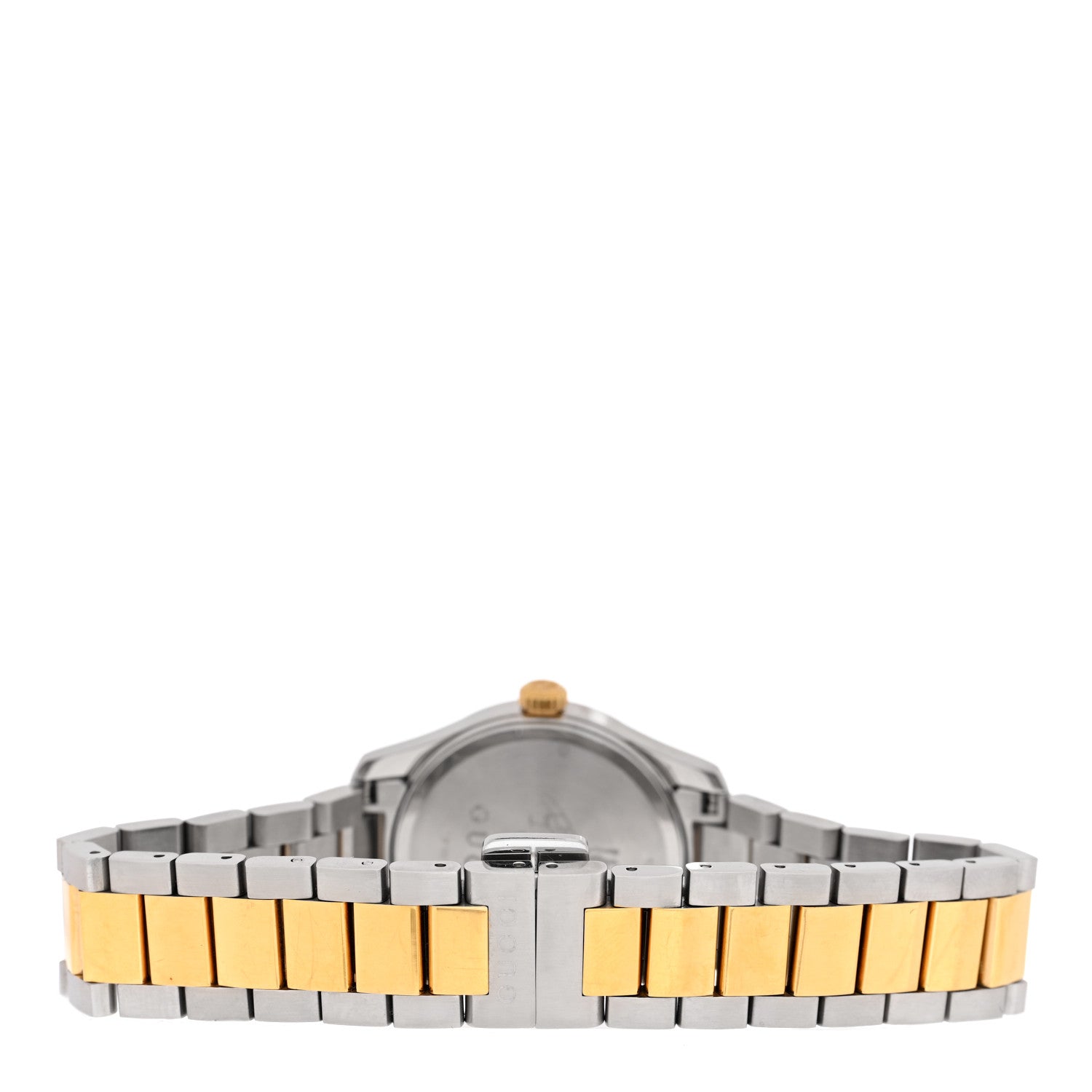 Stainless Steel Diamond 27mm G-Timeless Two Tone Cat Quartz Watch