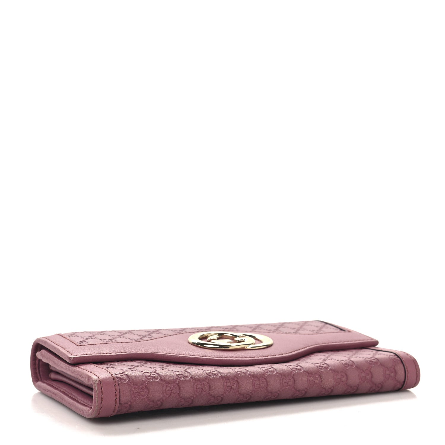 Microguccissima Sukey Continental Wallet Vintage Rose