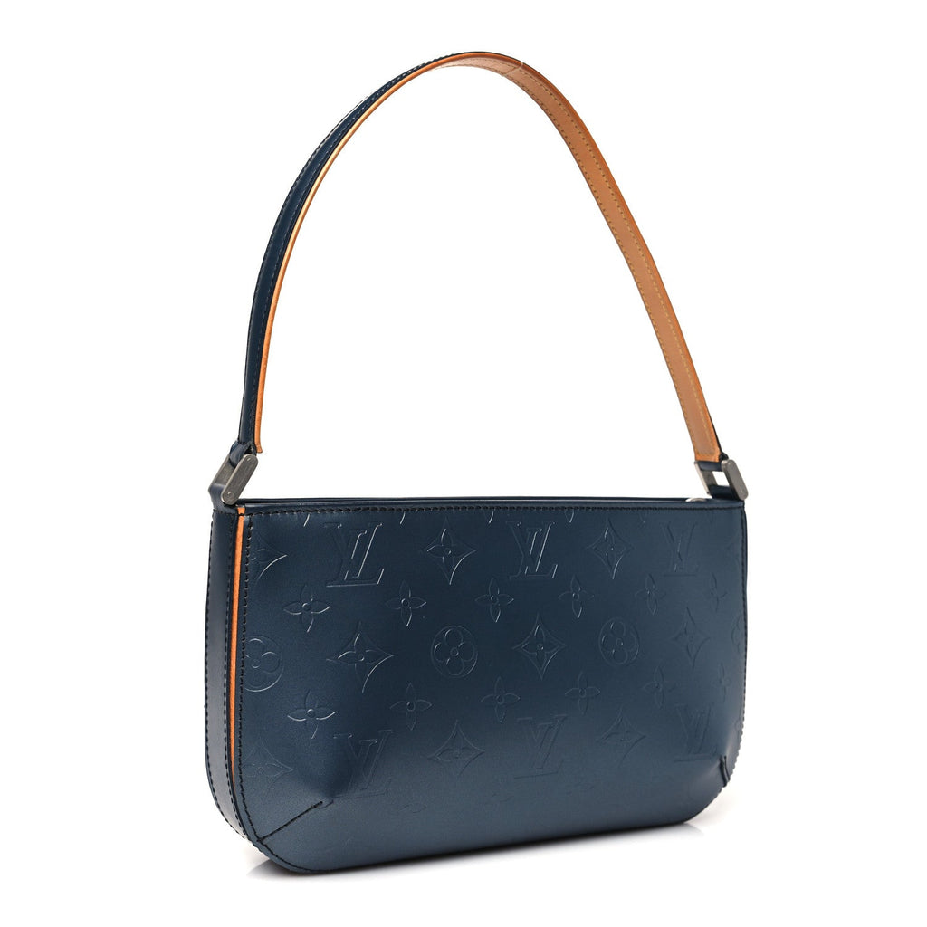 Mat Monogram Fowler Blue