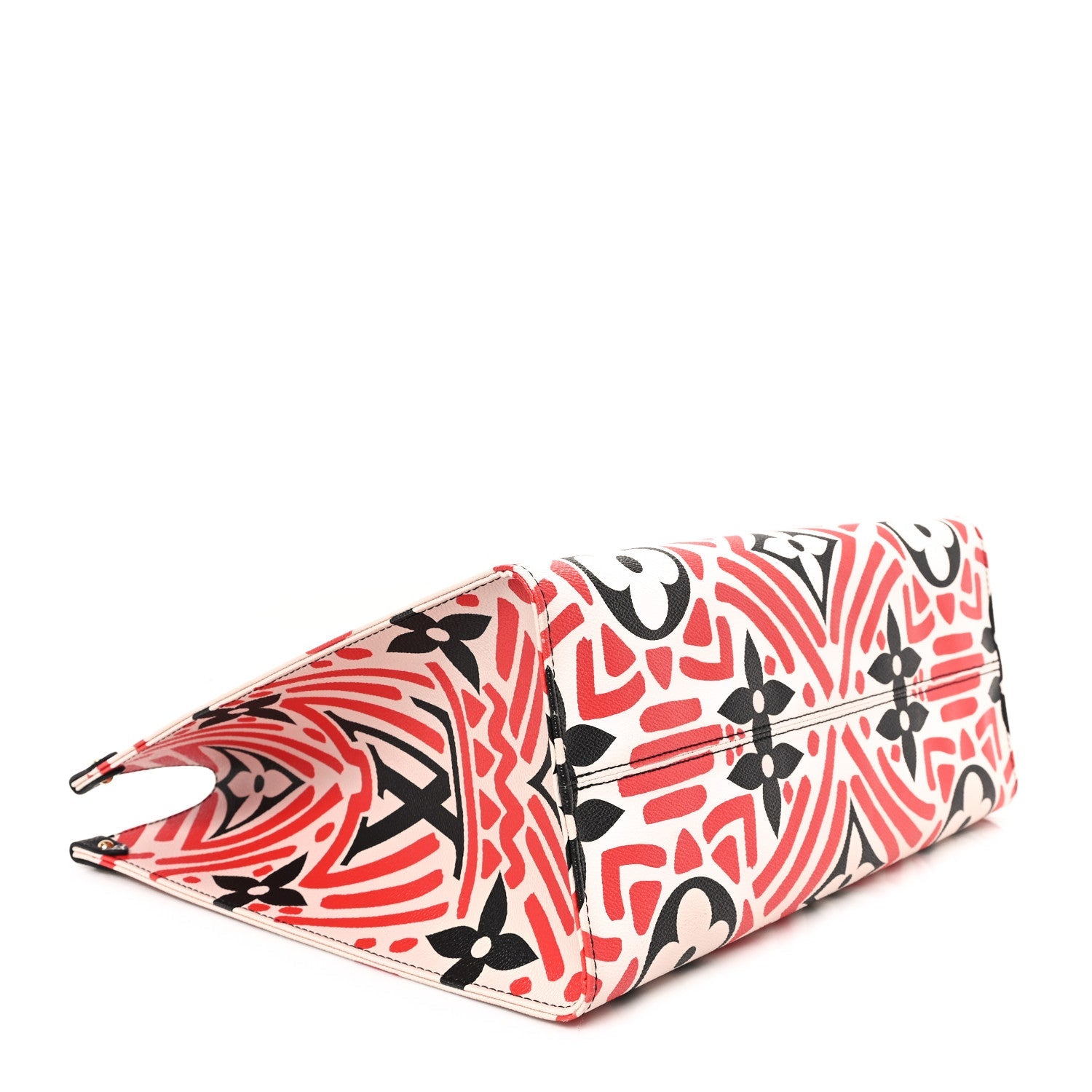 Monogram Giant Crafty Onthego GM Creme Rouge Black