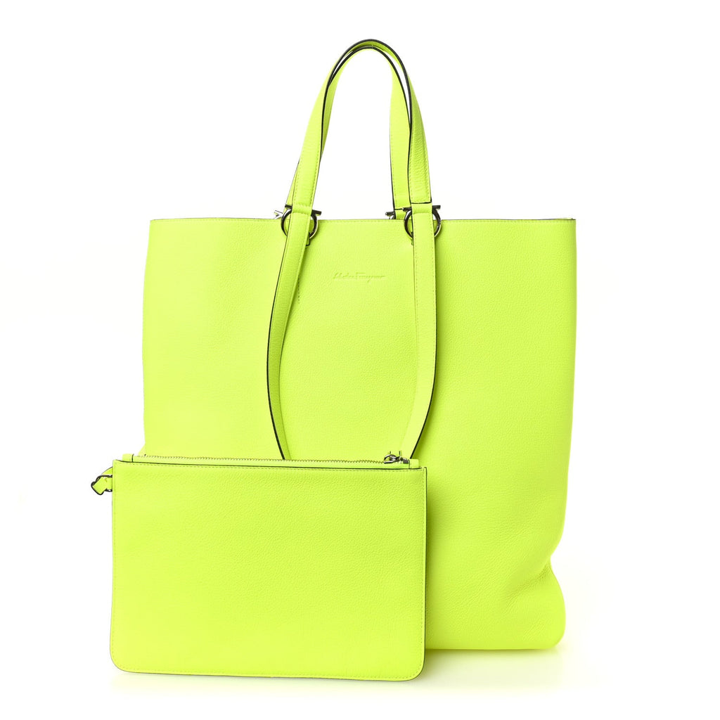 Calfskin Gancini Anchor Tote Tennis
