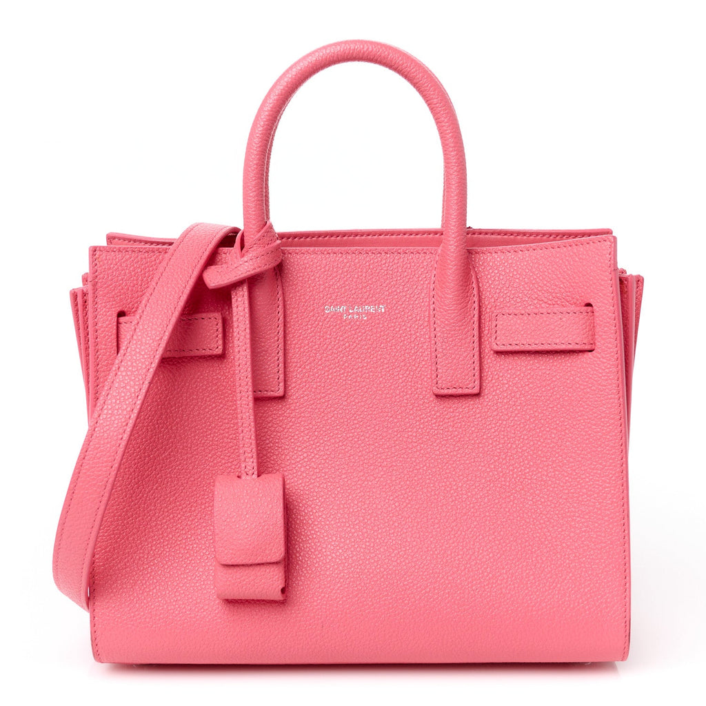 Calfskin Nano Sac De Jour Rose Clair