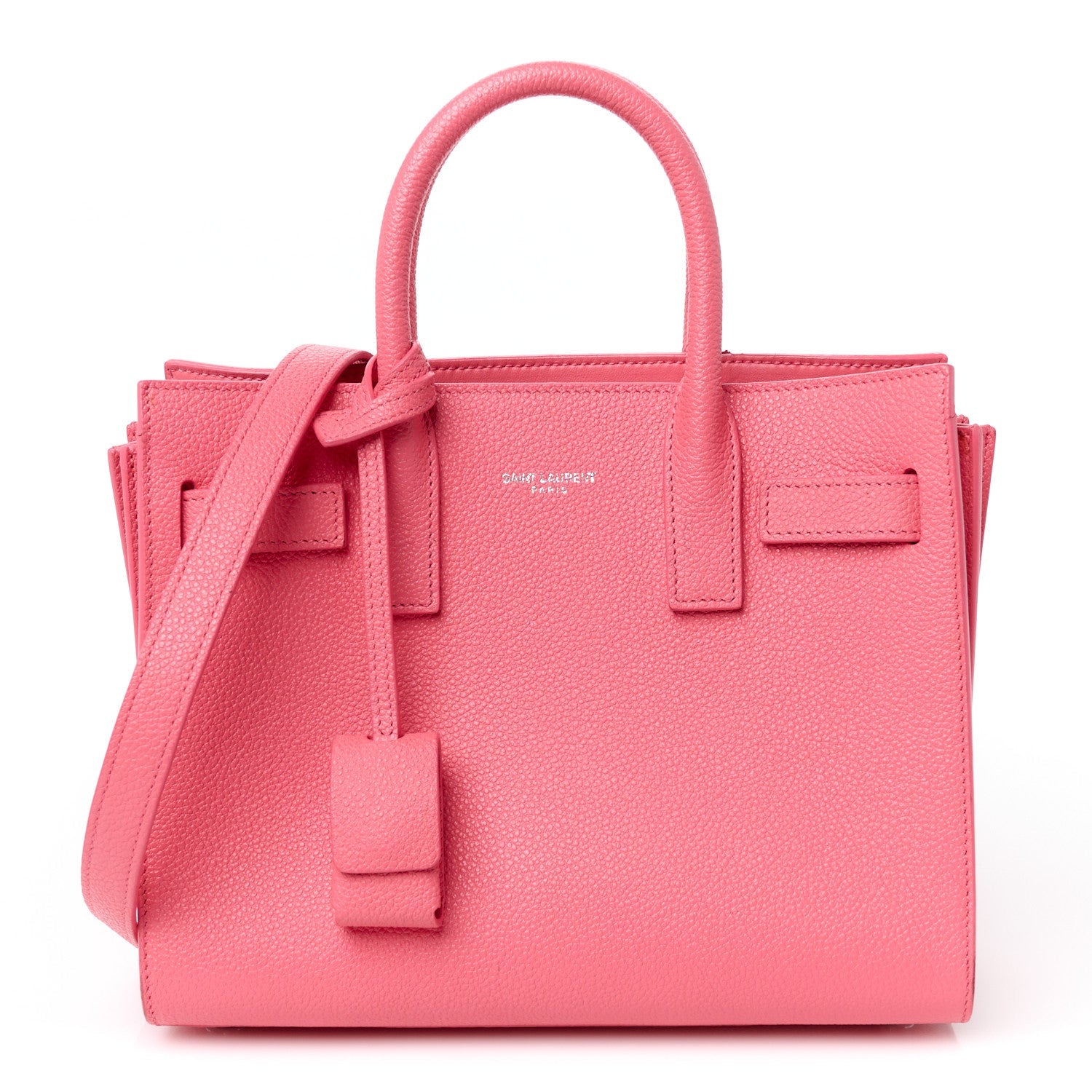 Calfskin Nano Sac De Jour Rose Clair