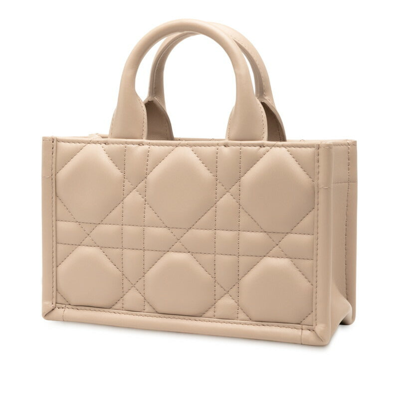 Dior Book Tote Macrocannage Leather 2way Bag