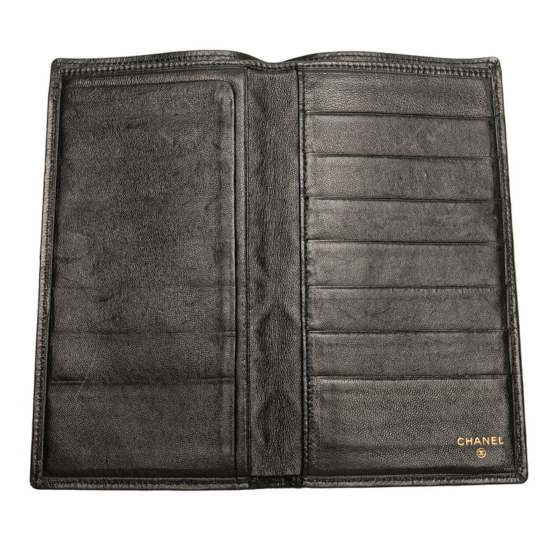 Chanel Bicolore Lambskin Long Wallet