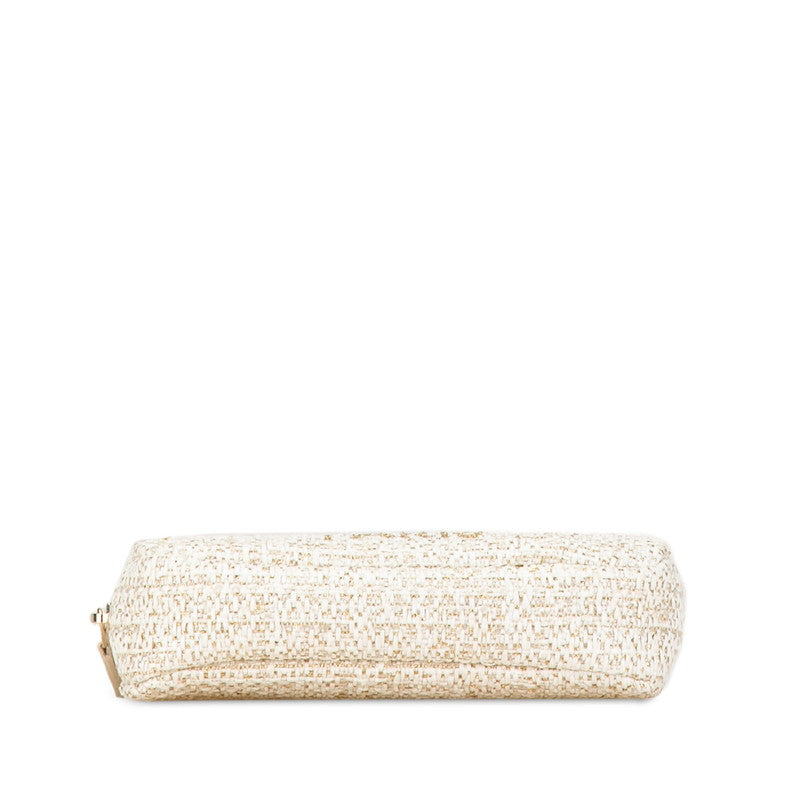 Chanel Deauville Tweed Pouch