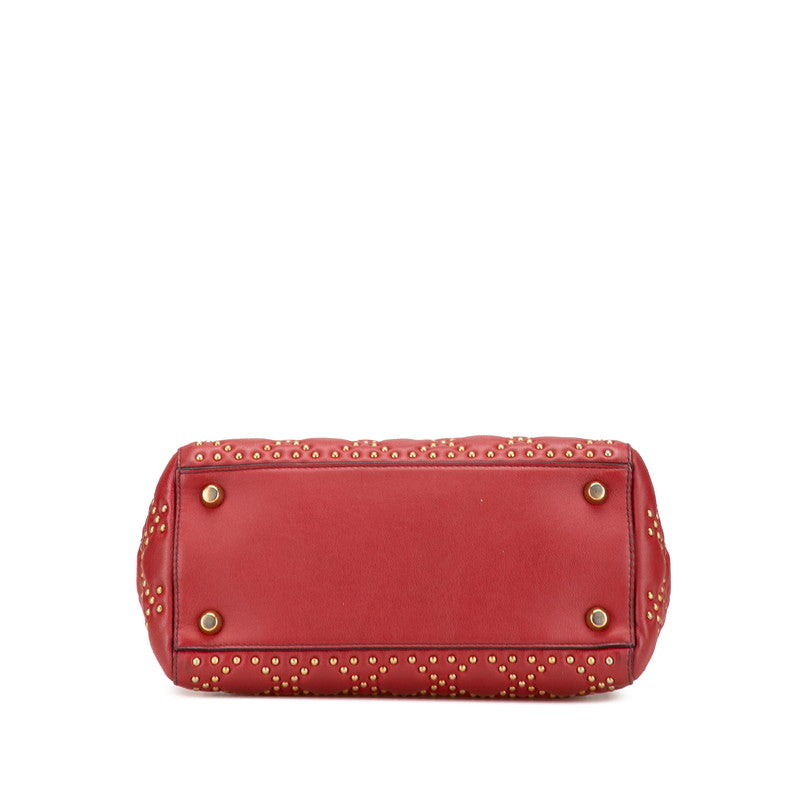 Dior Lady Dior Cannage Lambskin 2way Bag