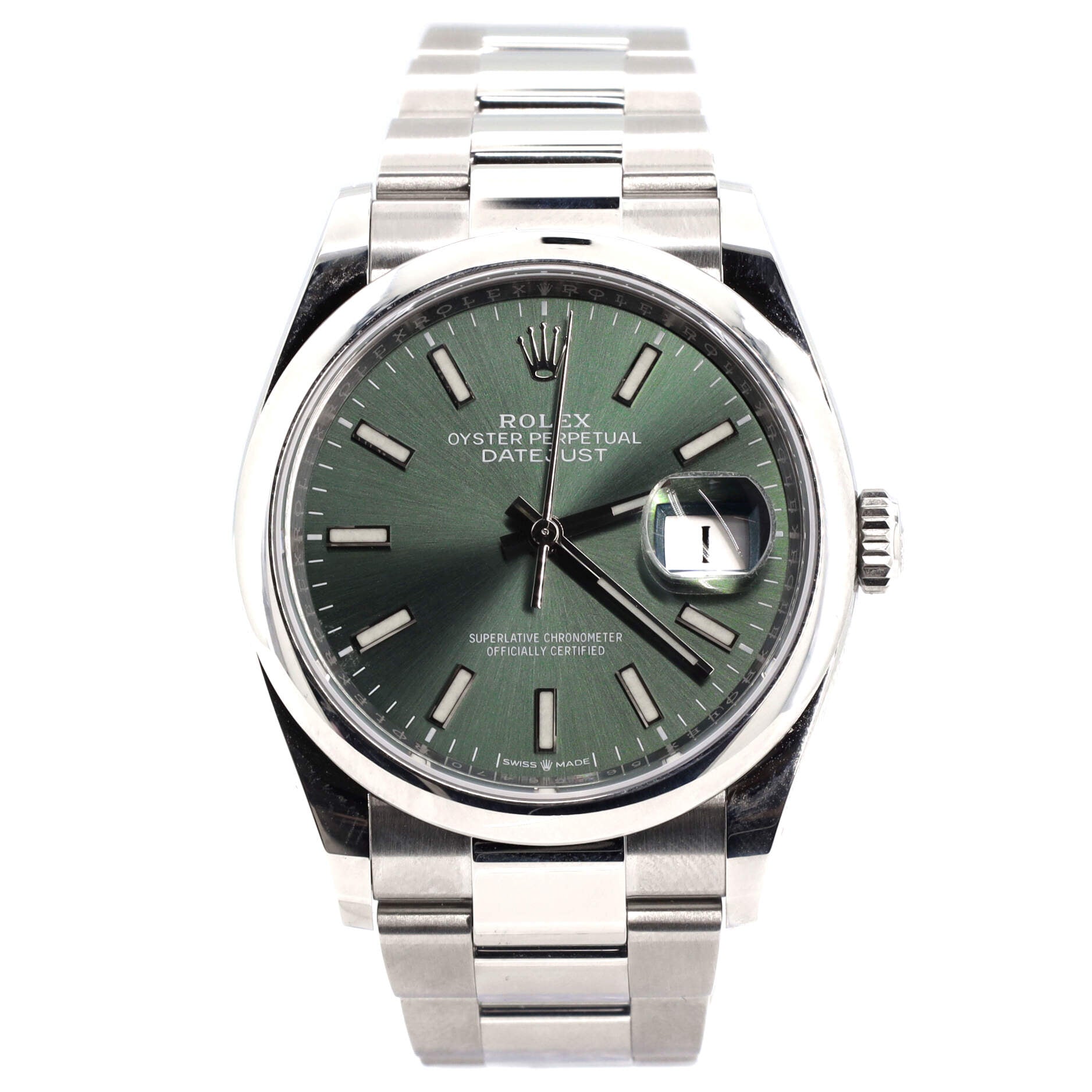 Oyster Perpetual Datejust Automatic Watch Stainless Steel 36
