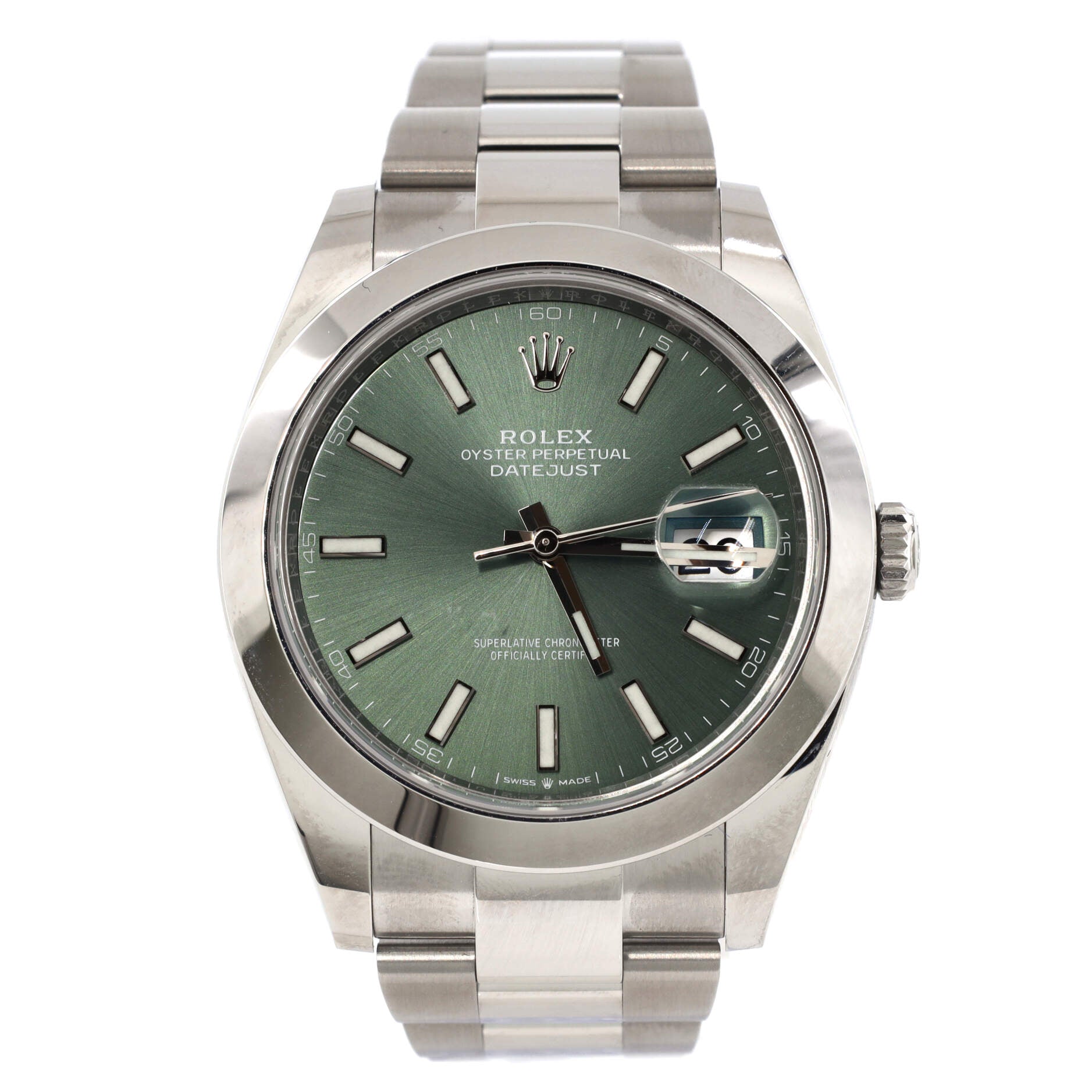 Oyster Perpetual Datejust Automatic Watch Stainless Steel 41