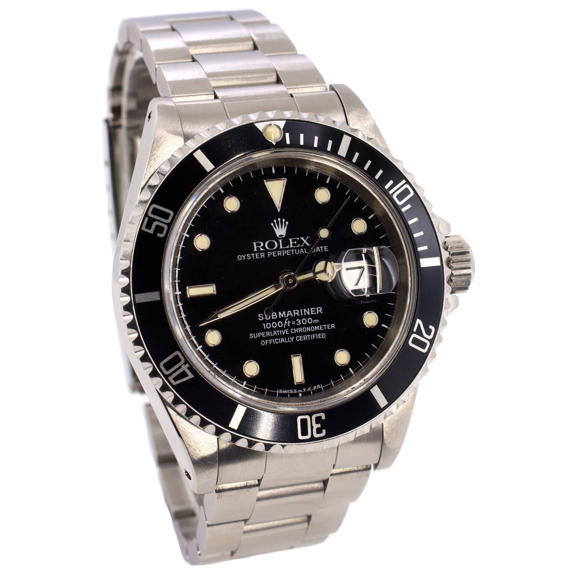 Oyster Perpetual Submariner Date Automatic Watch Stainless Steel 40