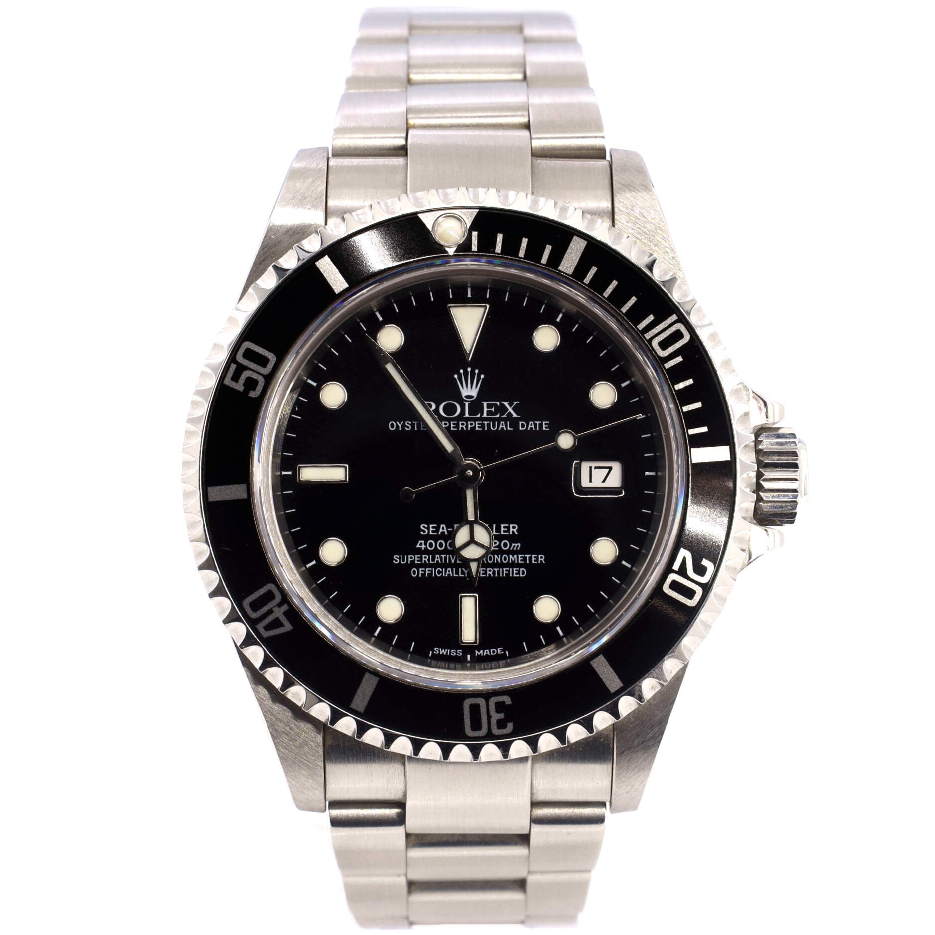 Oyster Perpetual Sea-Dweller Automatic Watch Stainless Steel 40