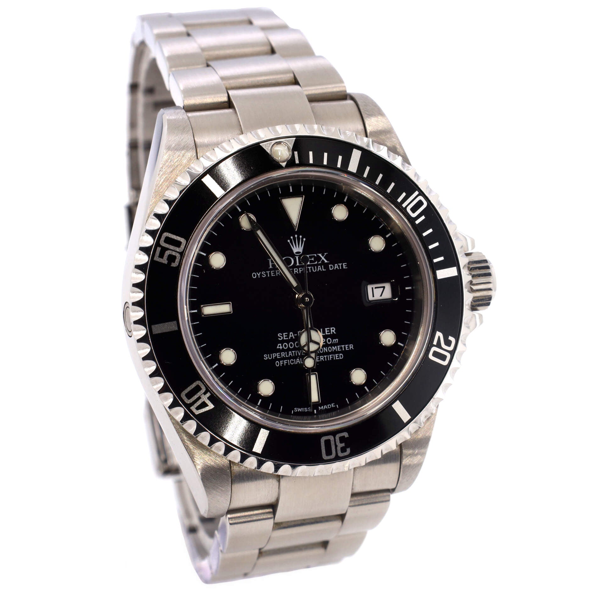 Oyster Perpetual Sea-Dweller Automatic Watch Stainless Steel 40