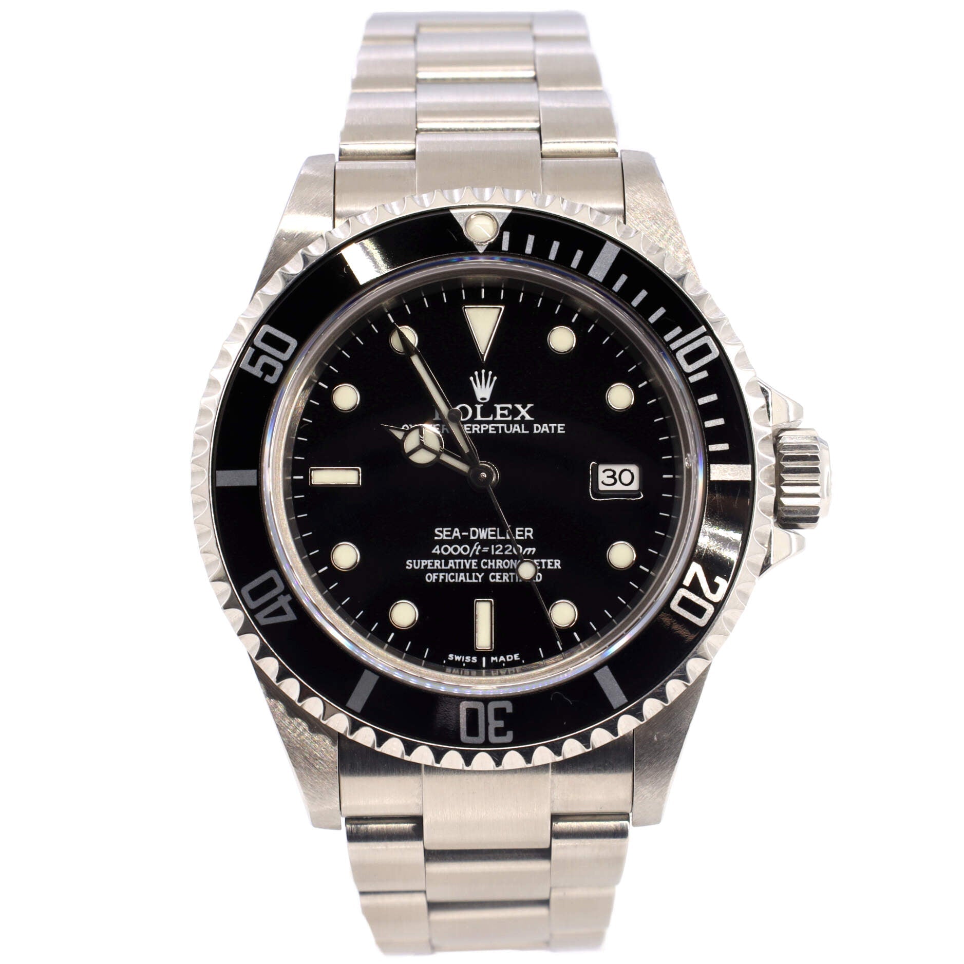 Oyster Perpetual Sea-Dweller Automatic Watch Stainless Steel 40