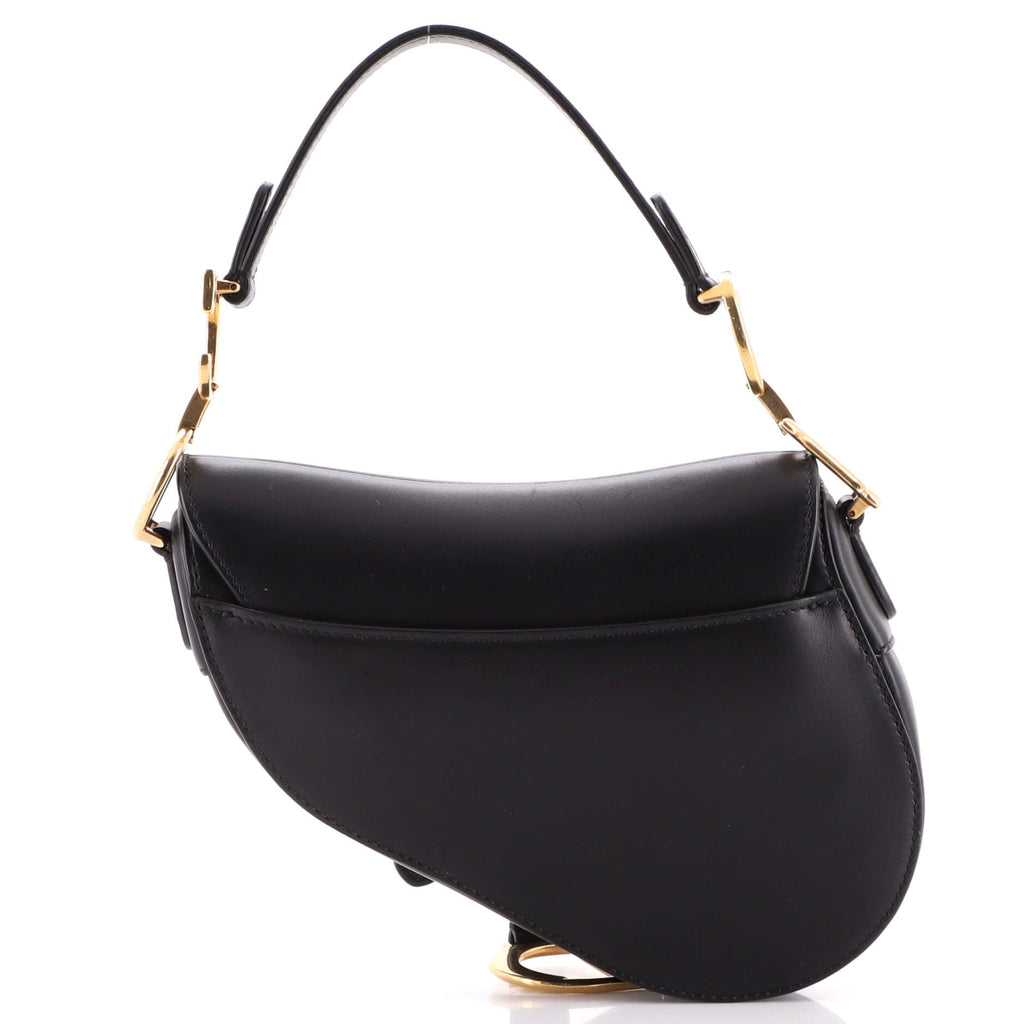 Saddle Handbag Leather Mini