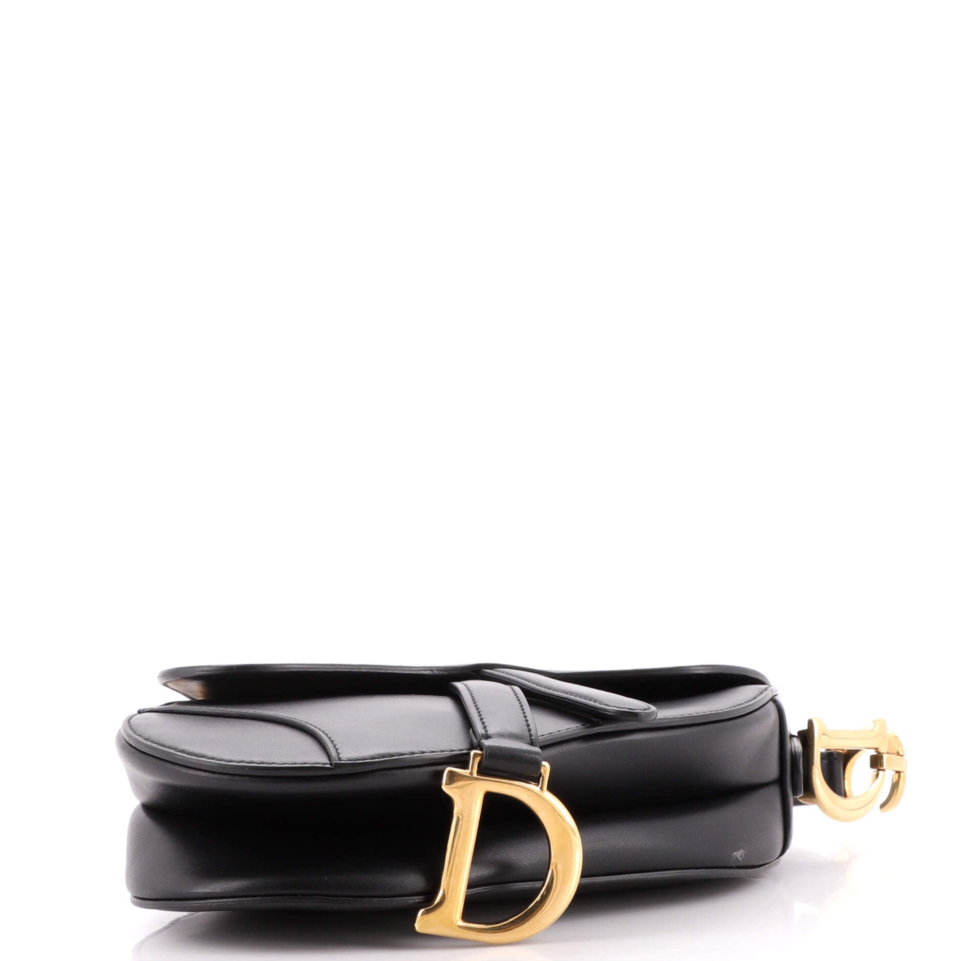 Saddle Handbag Leather Mini
