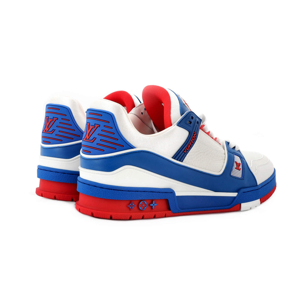 Men's LV Low Trainer Sneakers Leather