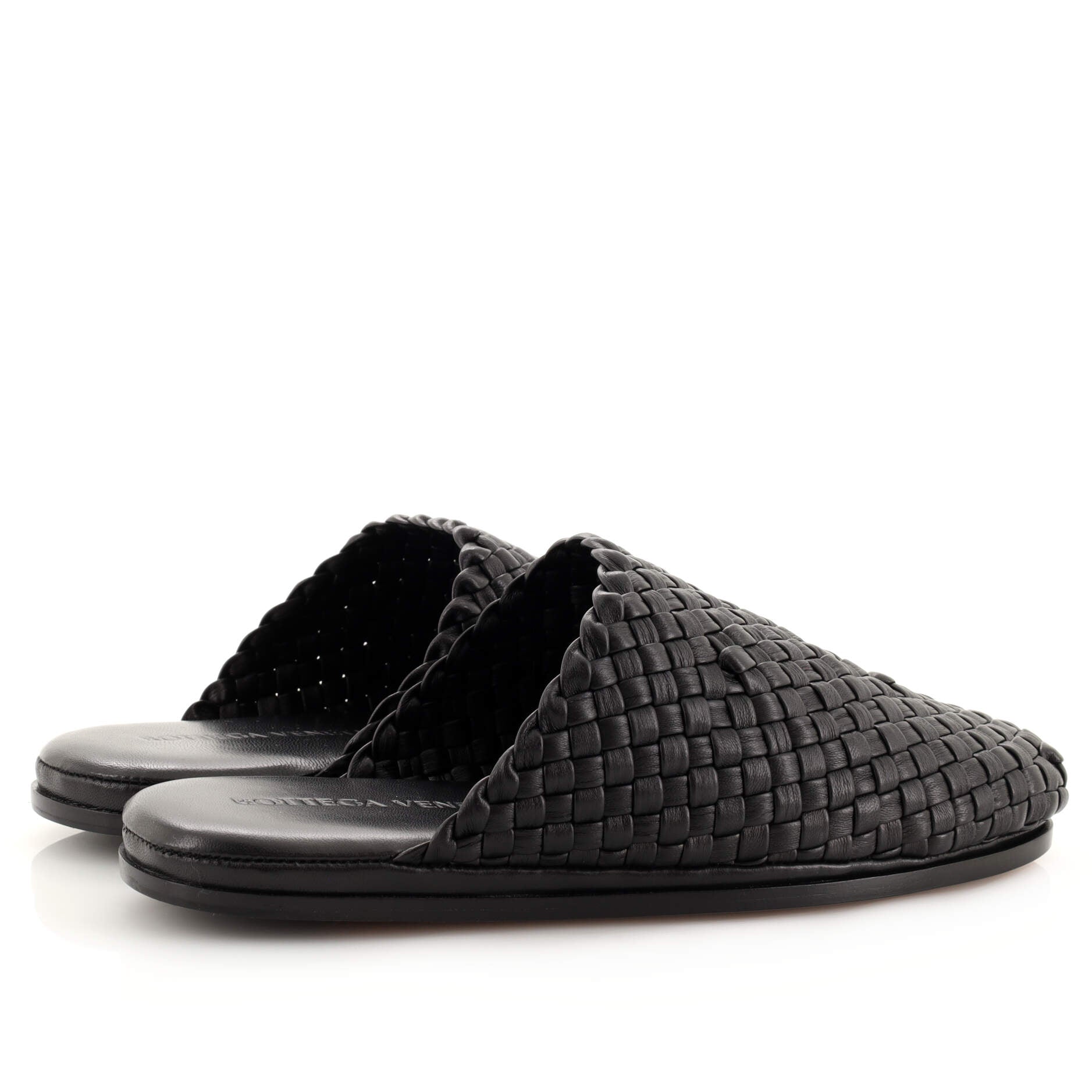Slipper Mules Intrecciato Nappa