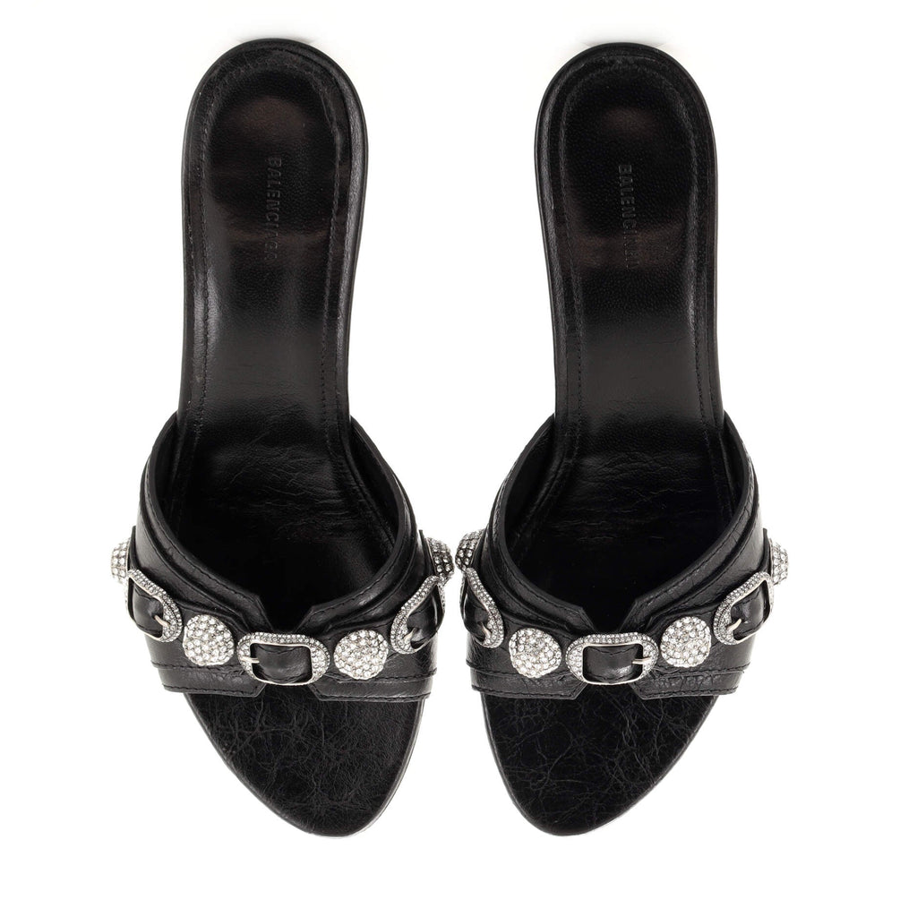Women's Cagole Heeled Sandals Leather 70