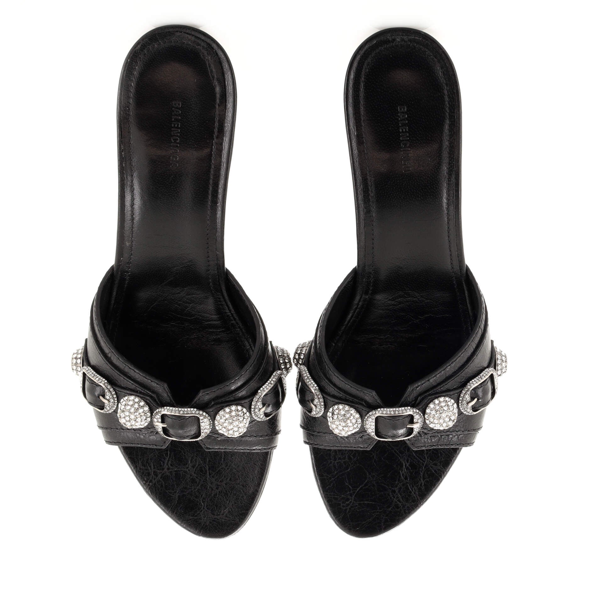 Women's Cagole Heeled Sandals Leather 70