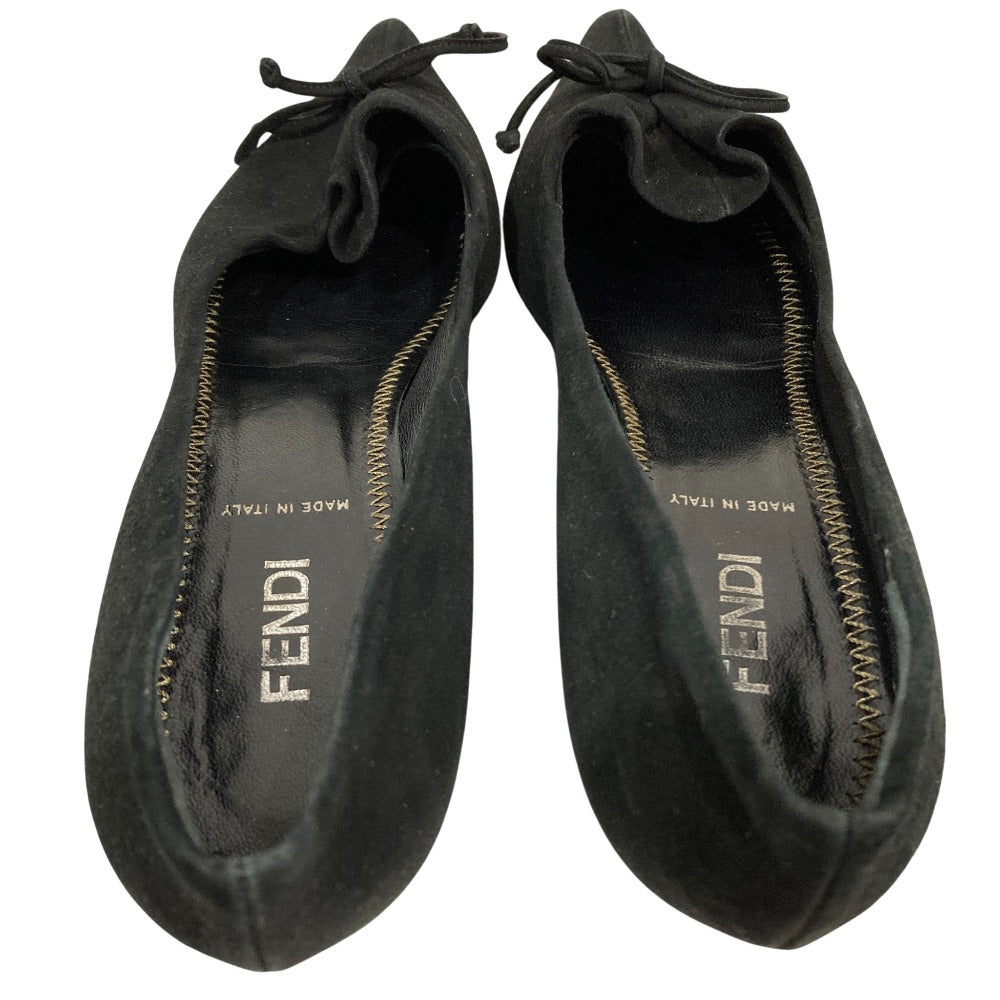 Fendi Suede Pointed Toe Pumps