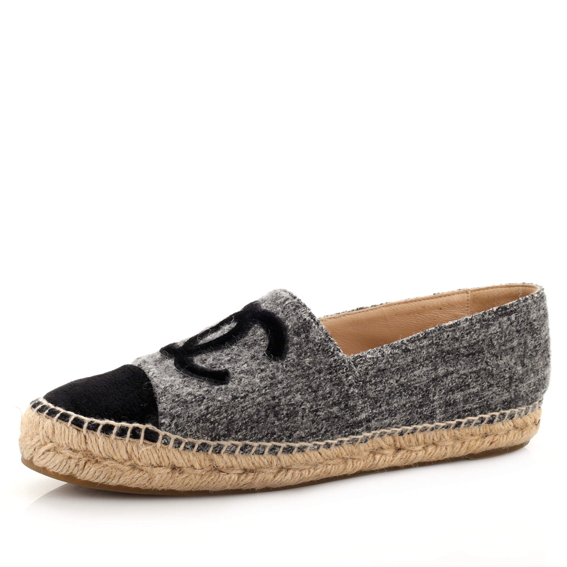 Women's CC Cap Toe Espadrilles Wool