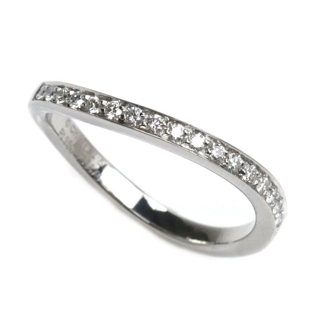 Band Ring Platinum with Diamond