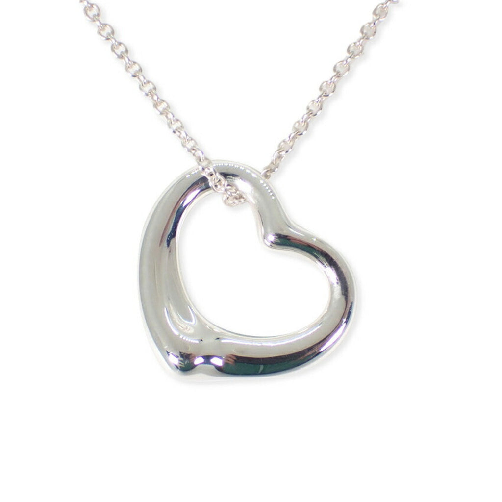 Heart Pendant Necklace Sterling Silver