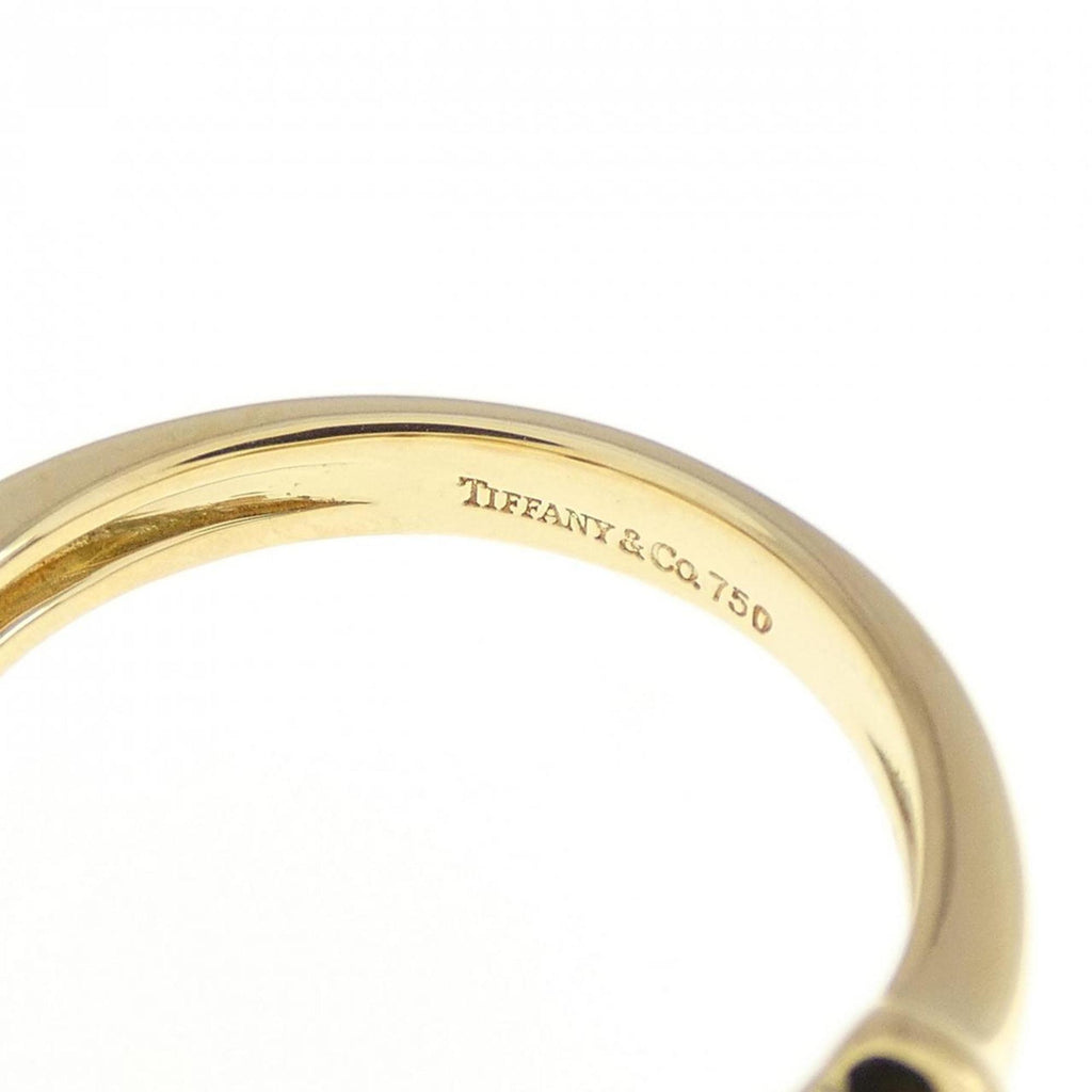 Band Ring Yellow 7mm With Pearl
