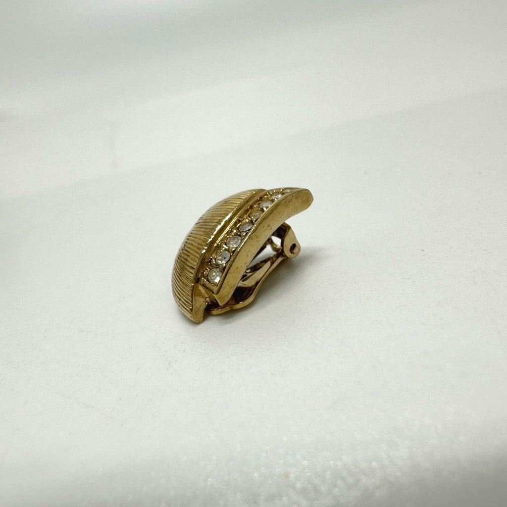 Earrings Gold-Tone Metal