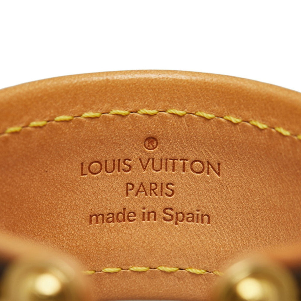 Monogram Save It Bracelet Leather Brown