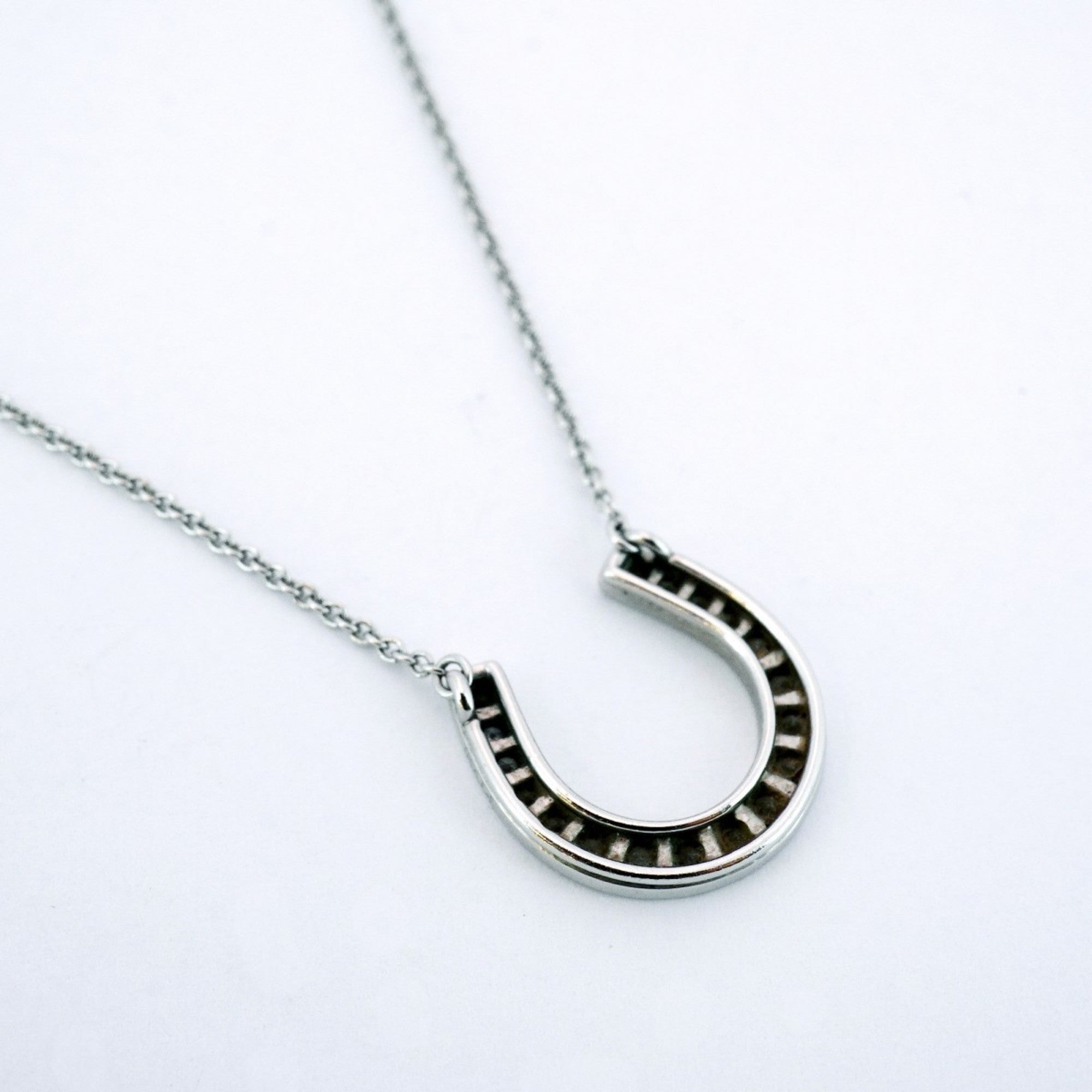 Pendant Necklace Platinum with Diamond