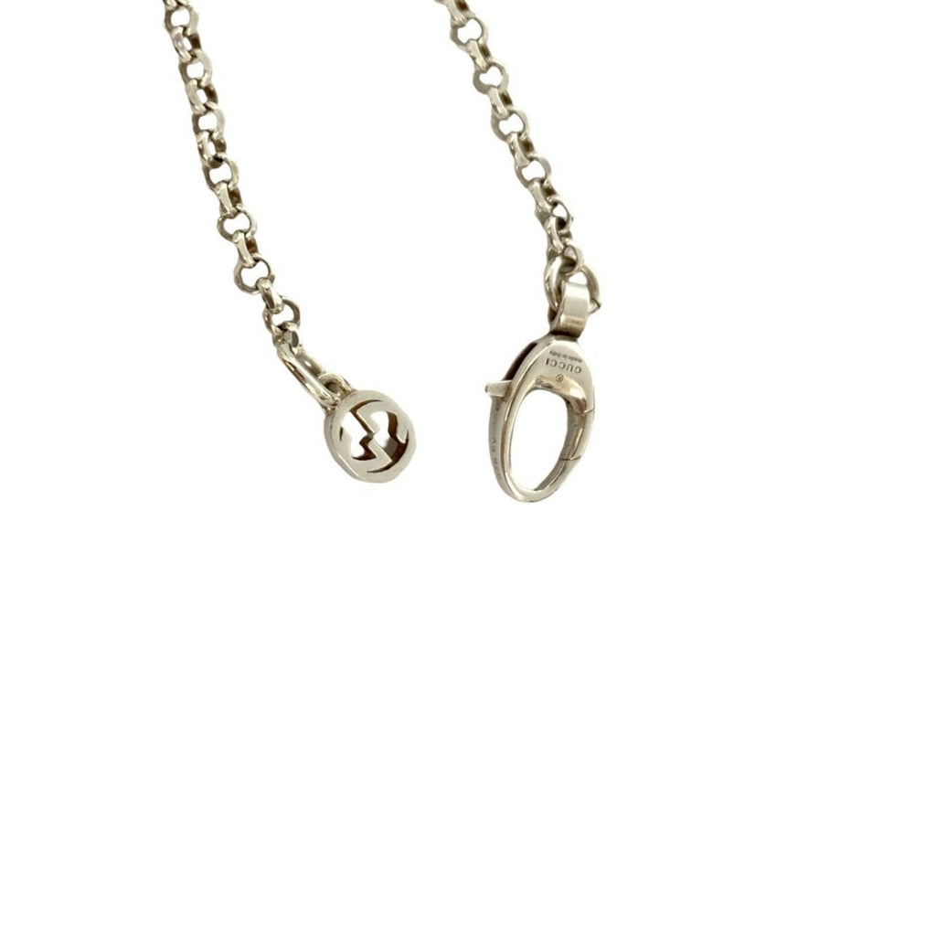 Double G Motif Bracelet Sterling Silver