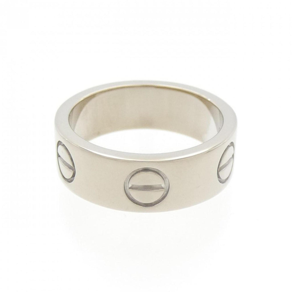 Love Ring 18K White Gold
