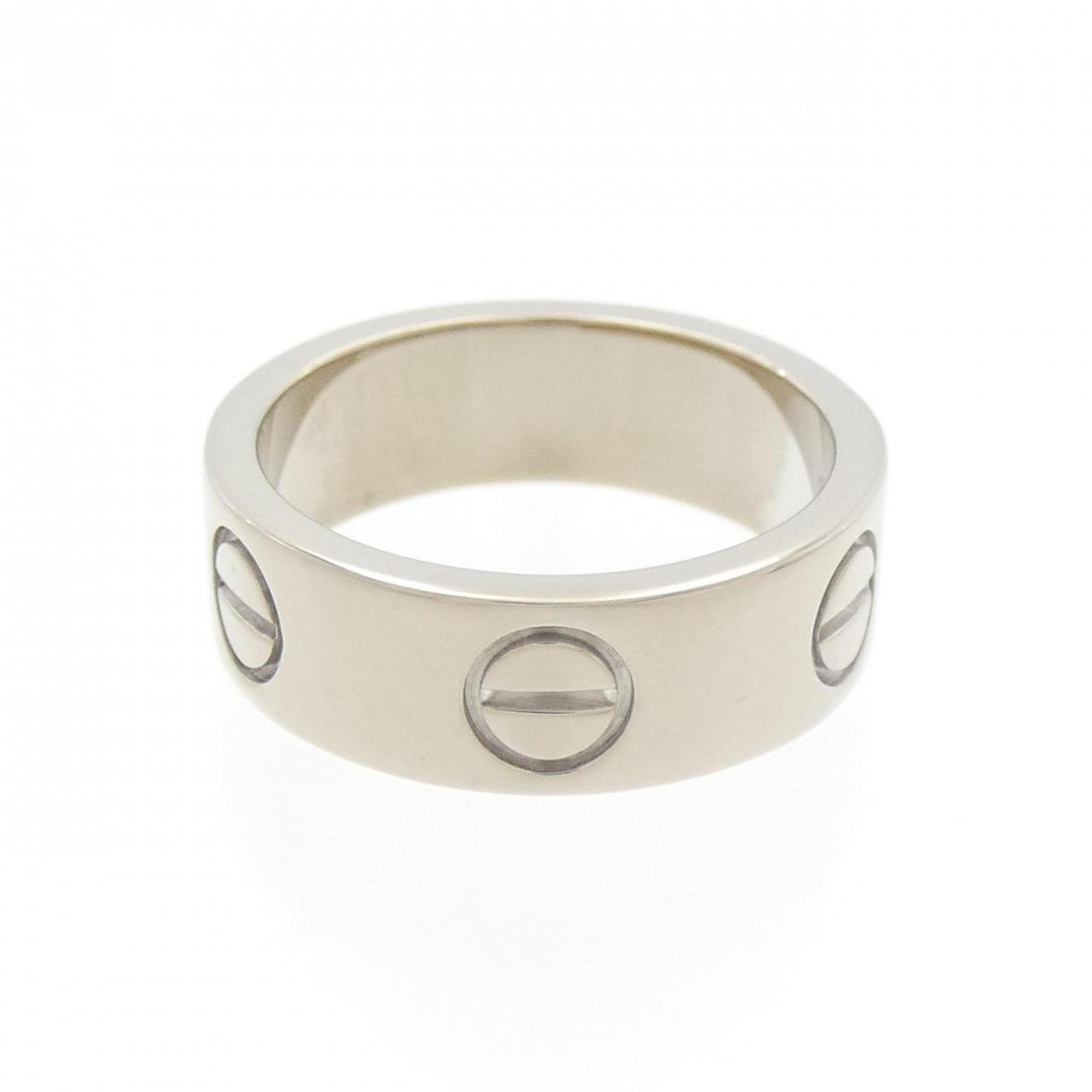 Love Ring 18K White Gold