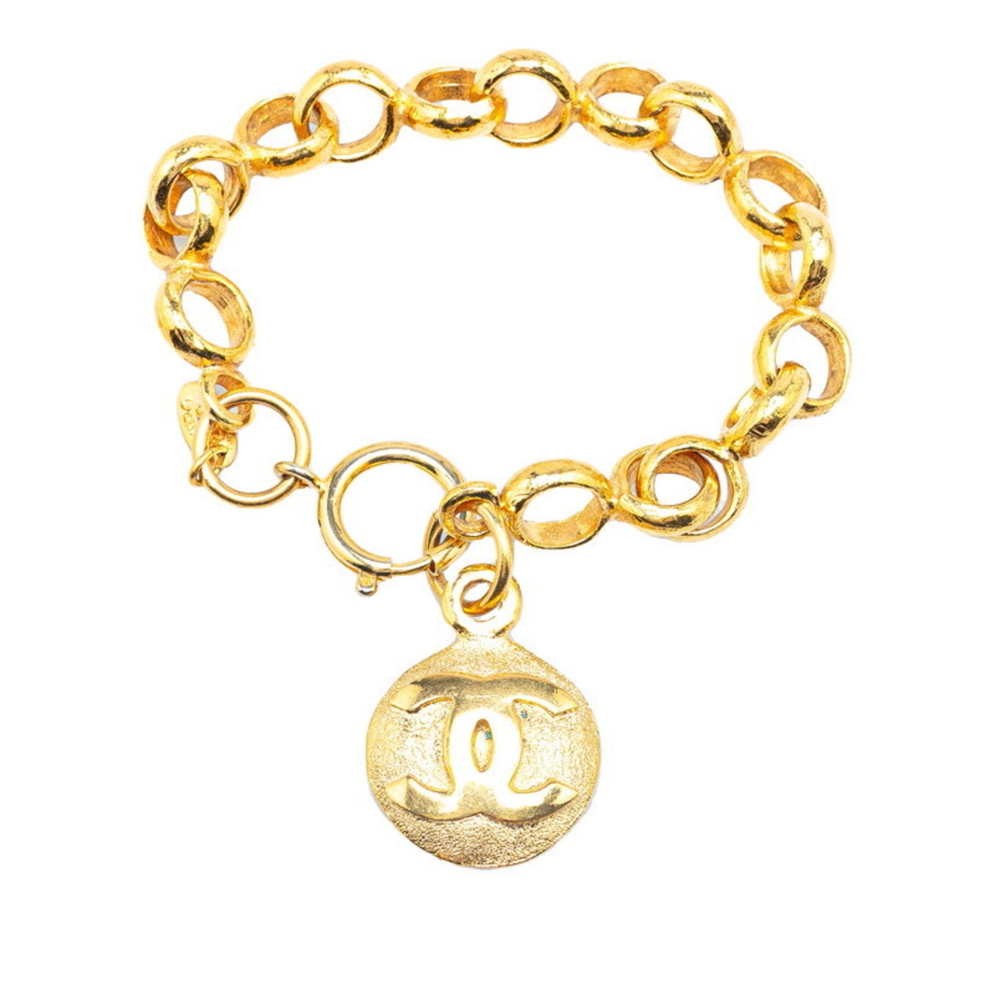 CC Logo Chain Bracelet Metal