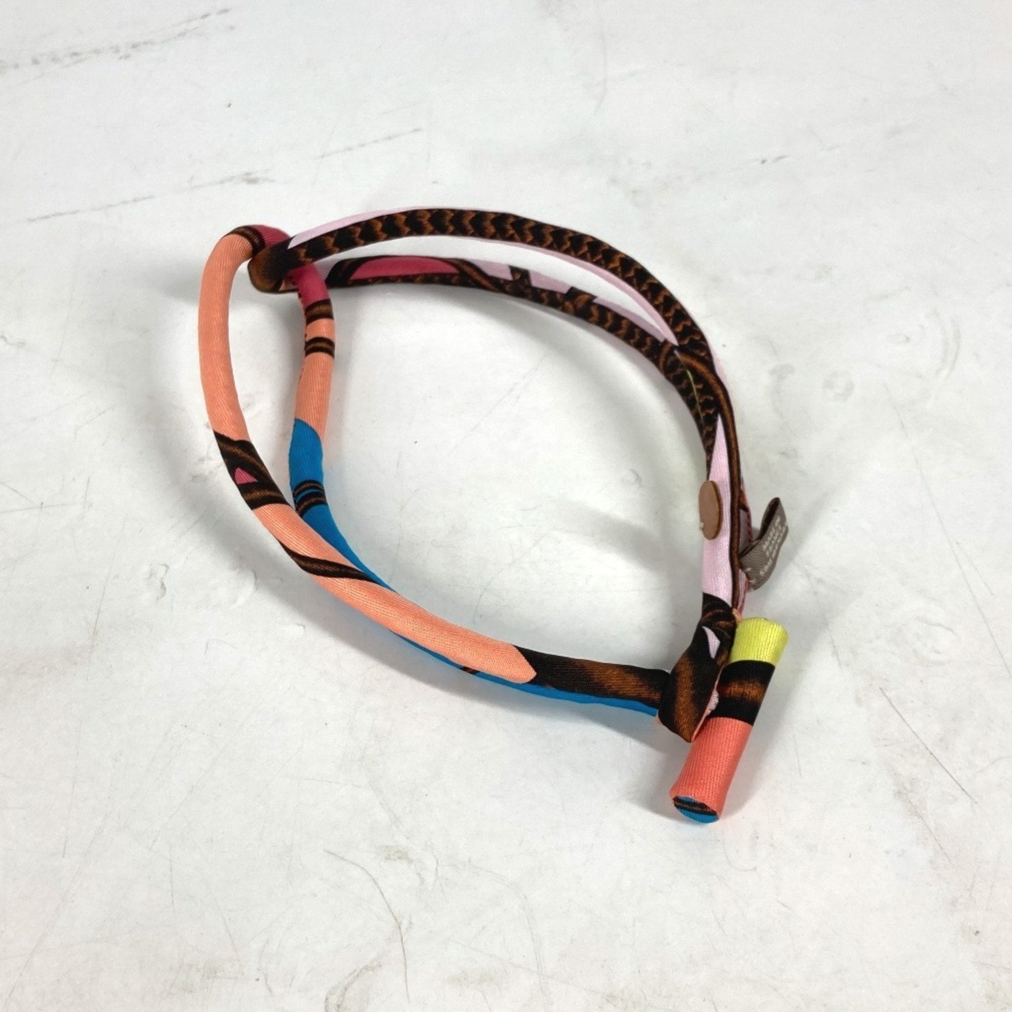 Choker Necklace Silk Multi-Color