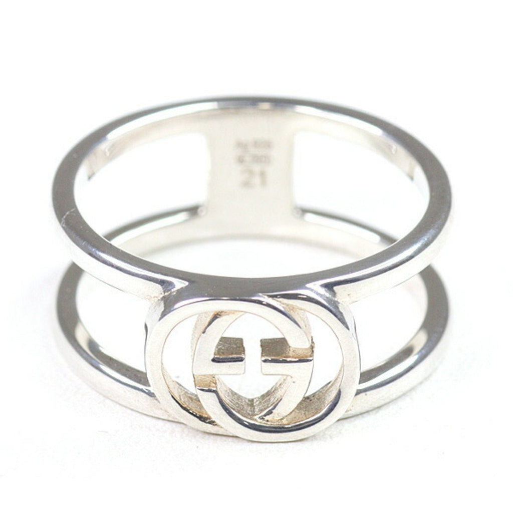 Interlocking Band Ring Sterling Silver